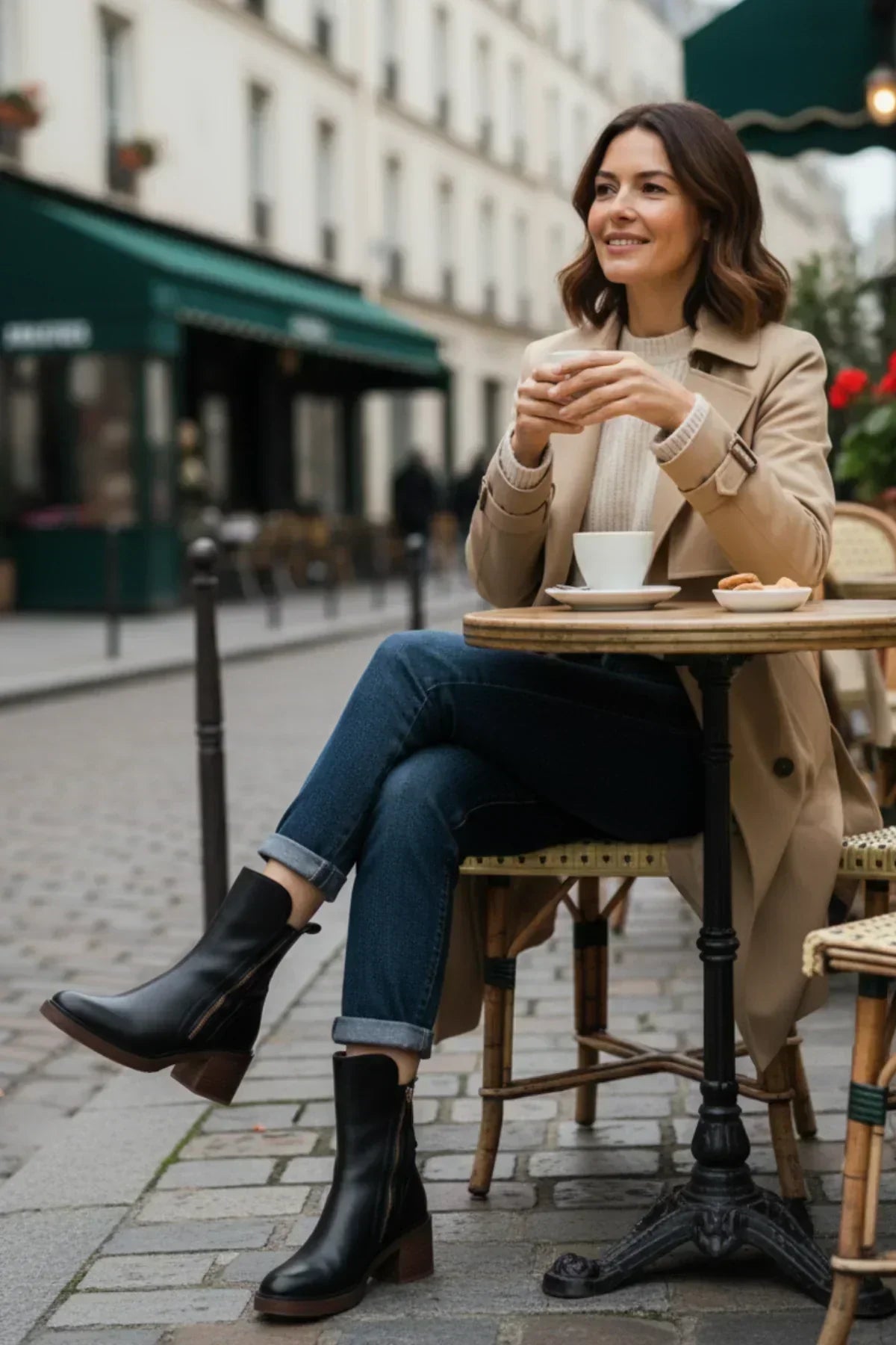 Stivaletti in pelle da donna Kimo