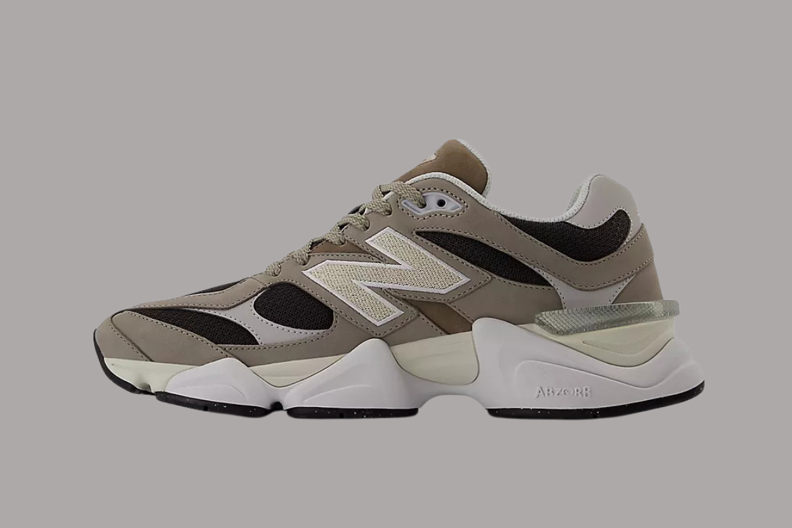 Baskets unisexes New Balance 9060 Black Cement