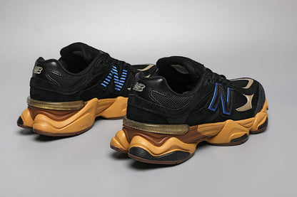 New Balance 9060 Unisex-Sneaker Schwarz-Gelb