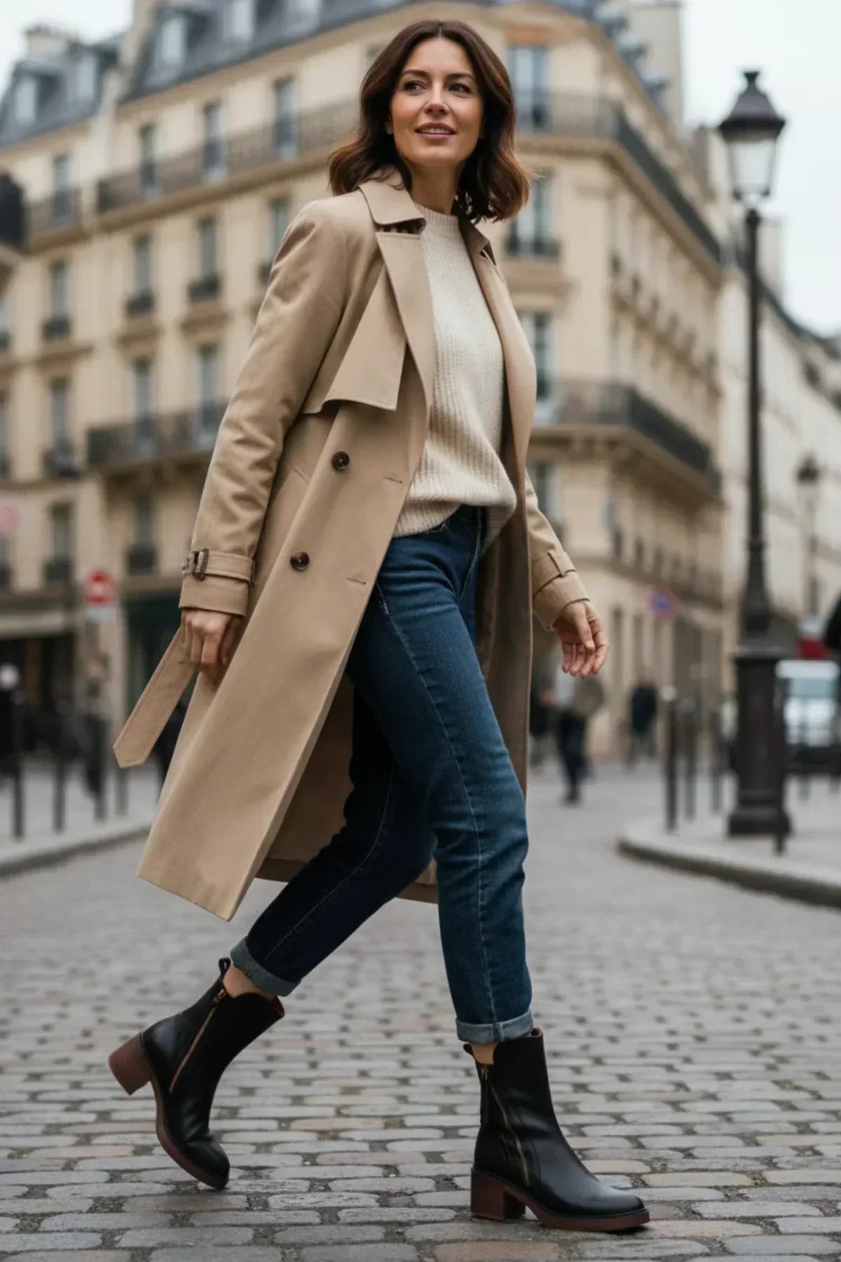Stivaletti in pelle da donna Kimo