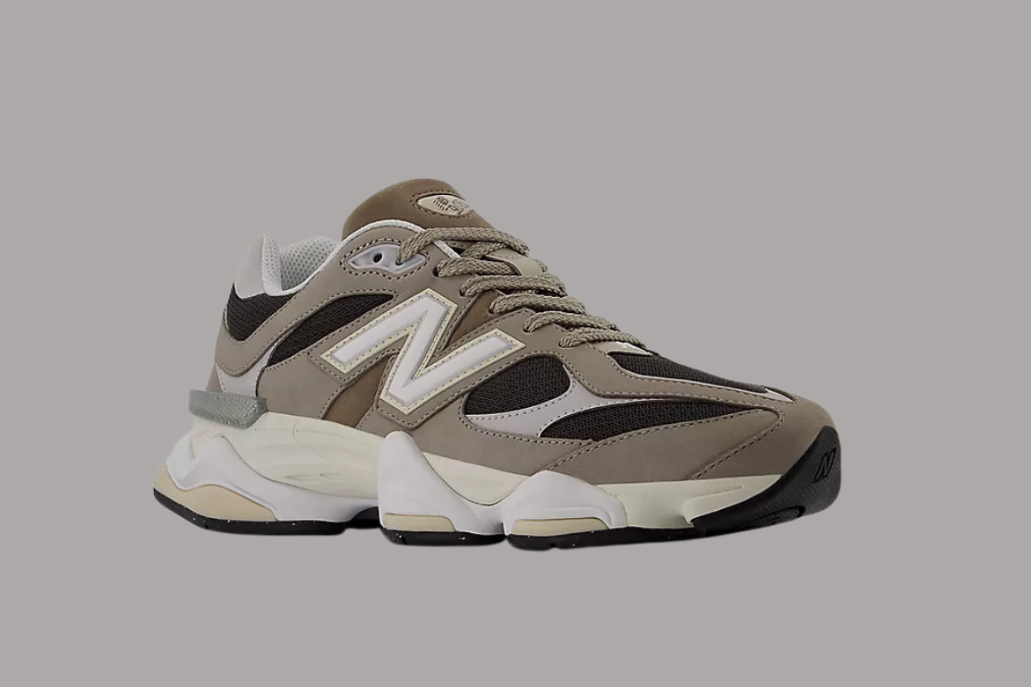 Baskets unisexes New Balance 9060 Black Cement