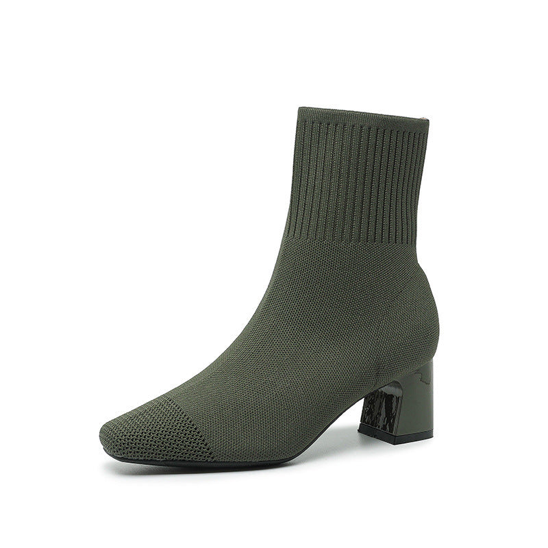 Bottines en maille pour femmes Balerria Fsser