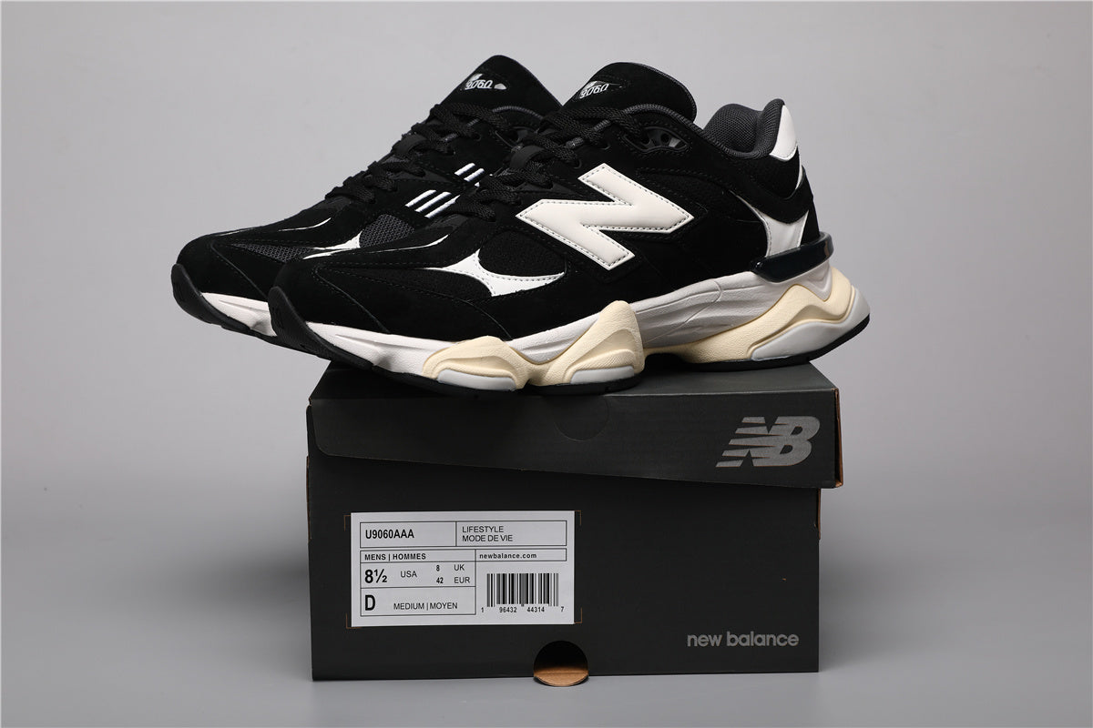 New Balance 9060 Unisex Sneakers Black White