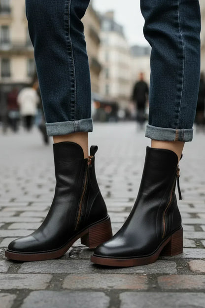 Stivaletti in pelle da donna Kimo