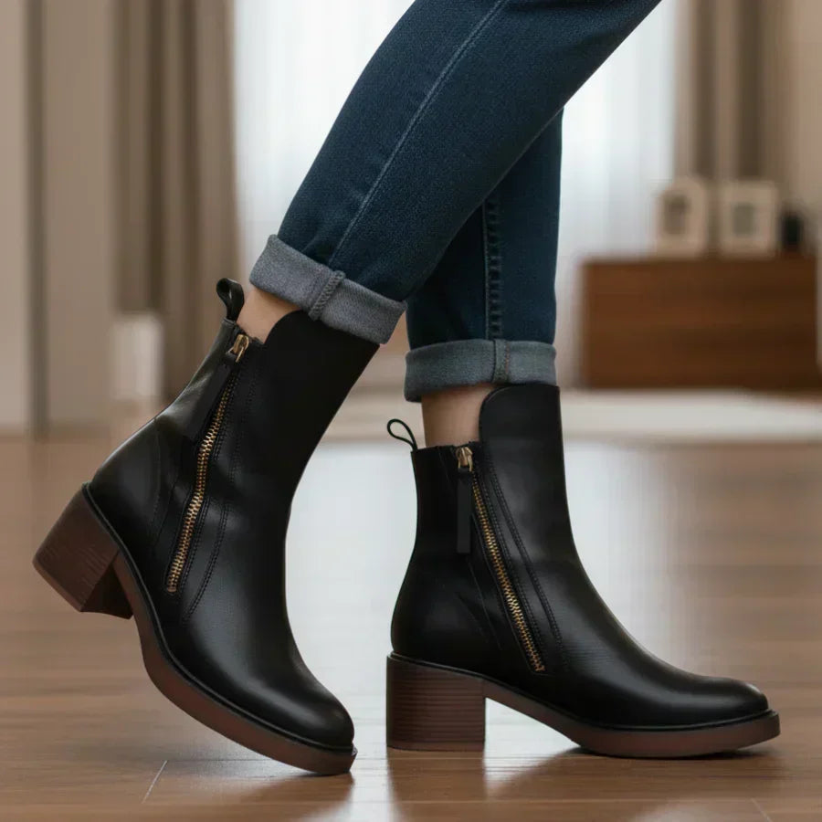 Stivaletti in pelle da donna Kimo