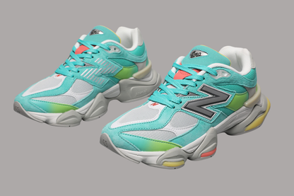 New Balance 9060 unisex-sneakers Cyan Burst