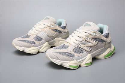 New Balance 9060 unisex-joggesko beigegrønn