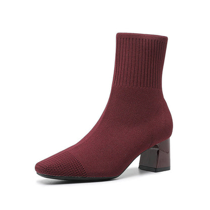 Bottines en maille pour femmes Balerria Fsser