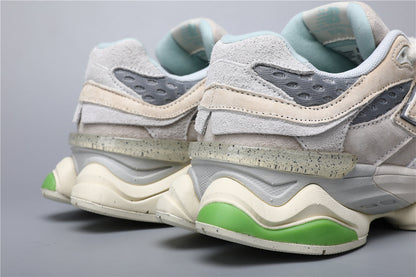 New Balance 9060 unisex-joggesko beigegrønn