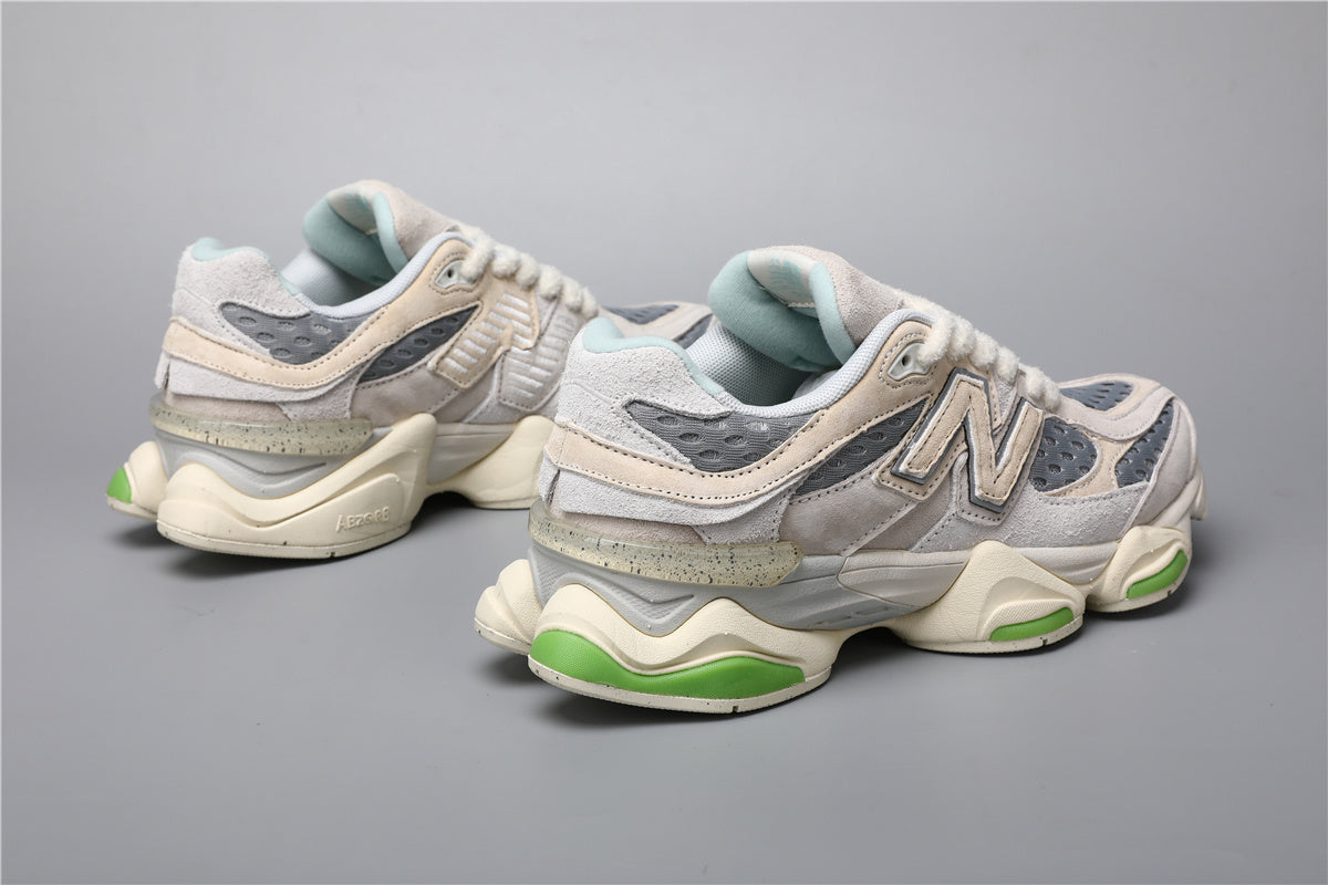 New Balance 9060 unisex-joggesko beigegrønn