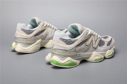 New Balance 9060 unisex-joggesko beigegrønn