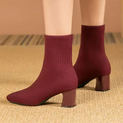 Bottines en maille pour femmes Balerria Fsser