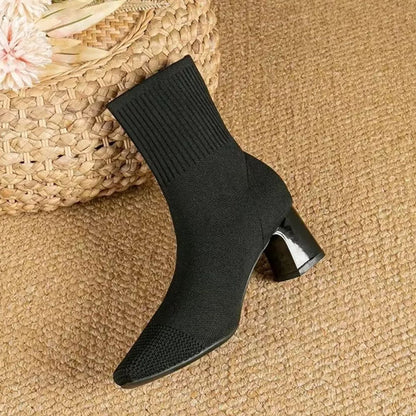 Bottines en maille pour femmes Balerria Fsser