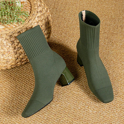 Bottines en maille pour femmes Balerria Fsser