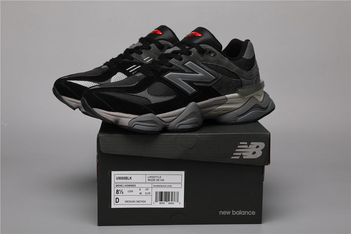 New Balance 9060 Unisex-Sneaker Schwarz