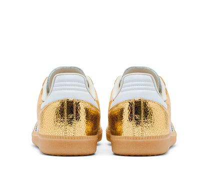 Sneakers Chrome in pelle metallizzata effetto craquelé
